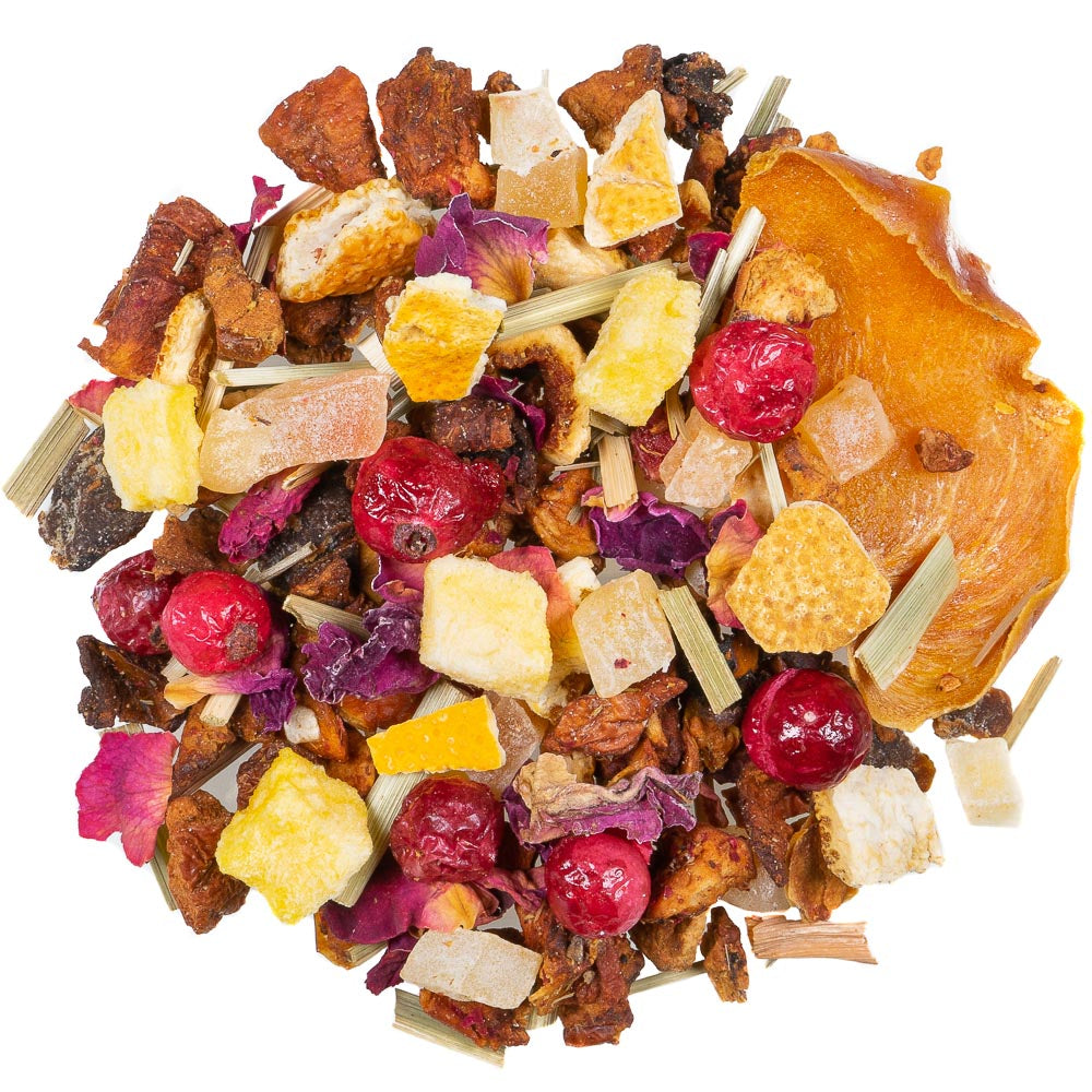 Persimmon and peach - the perfect combination!