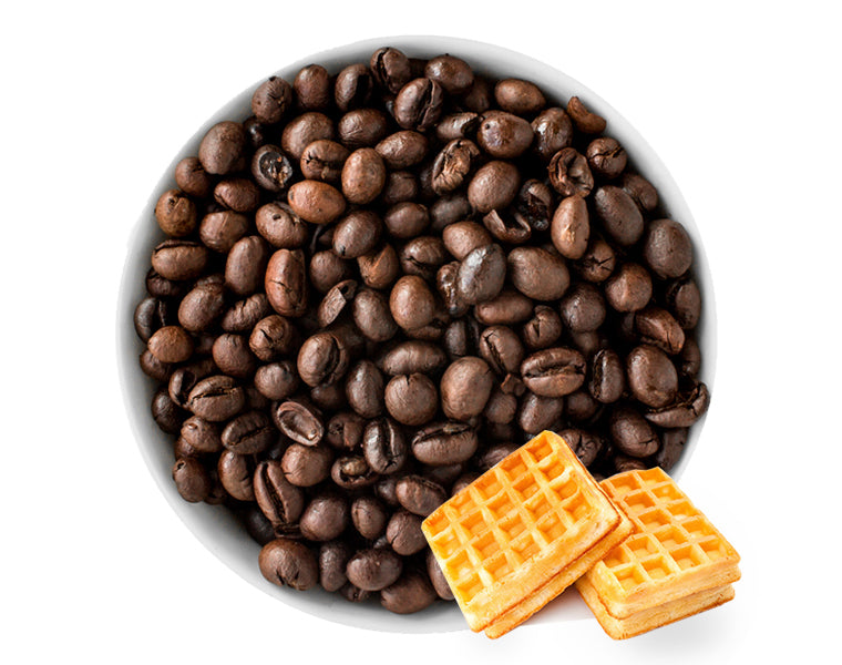 Coffee Belgian Waffles (Cantata) with the aroma of Belgian waffles.